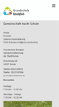 Mobile Screenshot of gs-ennigloh.de